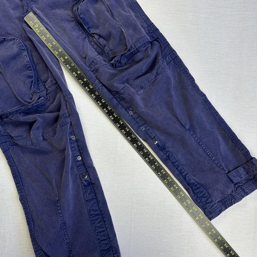 Free People We The Free Cant Compare Slouch Cargo Pants XS Purple Pockets Boho - Picture 7 of 12
